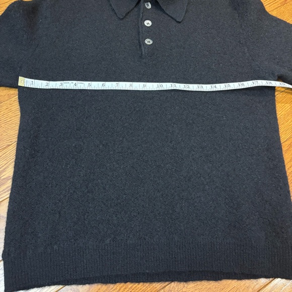 Andean Alpaca Wool Black Sweater - Picture 11 of 11